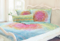 Preview: Rainbow Bettbezug Faszination verschiedene Größen und Kissen